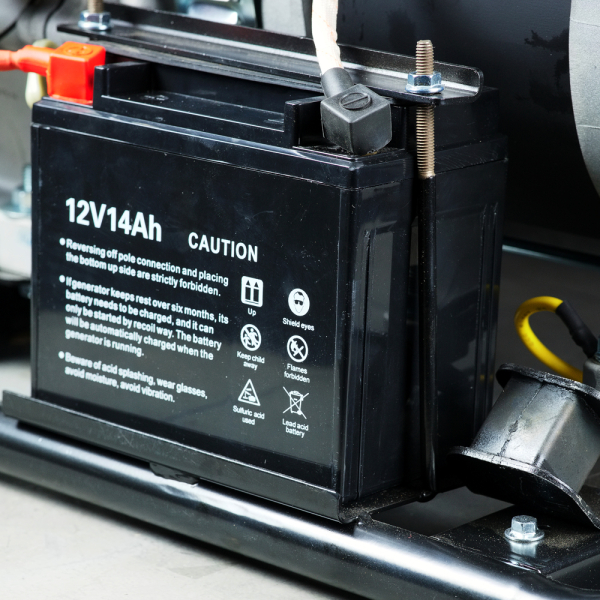 Бензиновый генератор Fubag PRG 6000 ES + Комплект колес и ручек для генераторов в ПОДАРОК фото