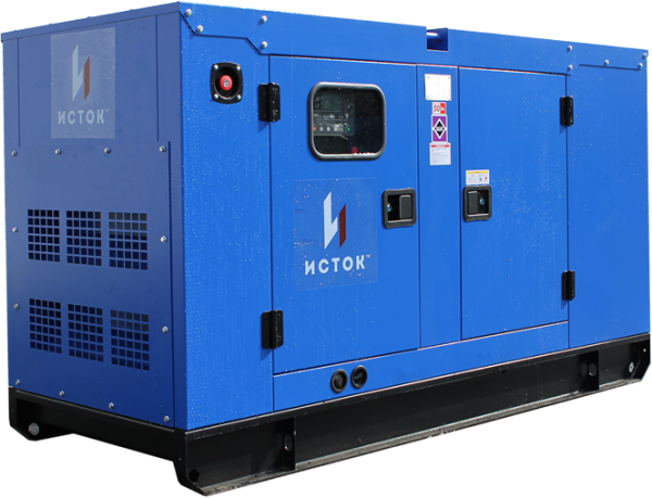 Дизельный генератор Исток АД40С-Т400-РПМ15 в кожухе  4-х тактный фото