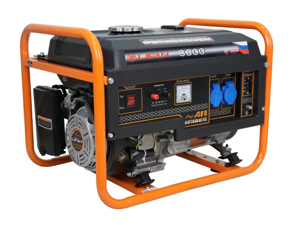 Бензиновый генератор Lifan 3 GF-6 (LF3500) для дачи фото
