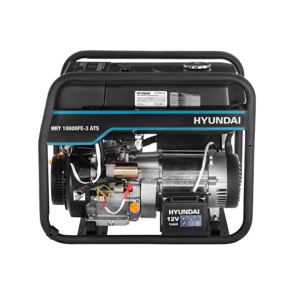 Бензиновый генератор Hyundai HHY 10000FE-3 ATS с автозапуском 2-х тактный фото