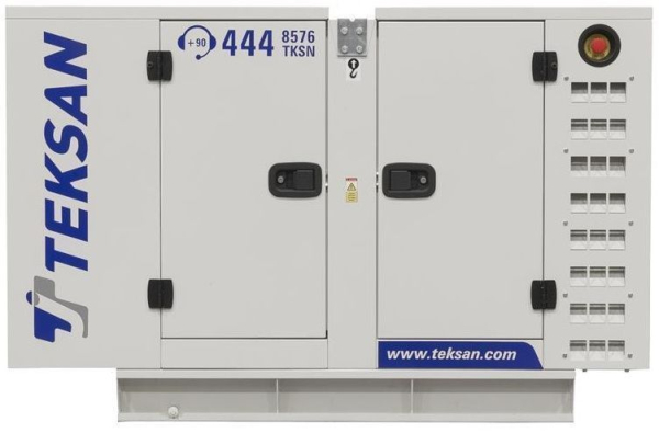 Дизельный генератор TEKSAN TJ72PE5C в кожухе  бесшумный фото