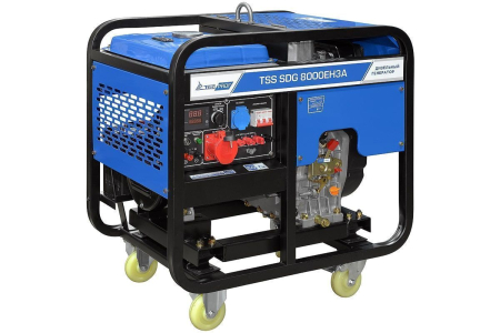 Дизельный генератор ТСС SDG 8000EH3A фото