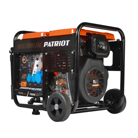 Дизельный генератор PATRIOT GRD 7500 AW фото