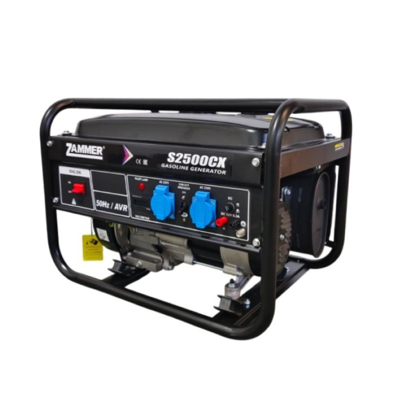 Бензиновый генератор Zammer S2500CX для дачи фото