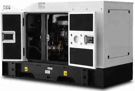 Дизельный генератор Амперос АД 60-Т400 Р (Проф) в кожухе с АВР фото