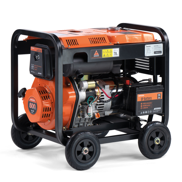 Дизельный генератор DAEWOO DDAE 9000XE DDAE 9000XE переносной фото