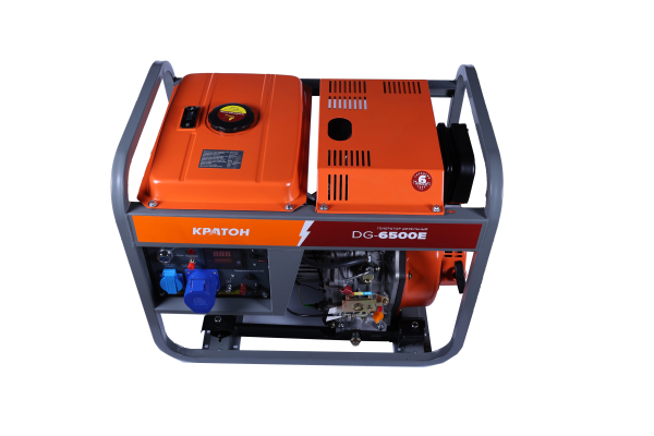 Дизельный генератор КРАТОН DG-6500E 3 08 02 027 для дачи фото