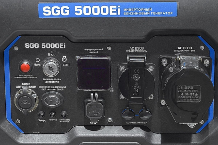 Бензиновый генератор ТСС SGG 5000Ei фото
