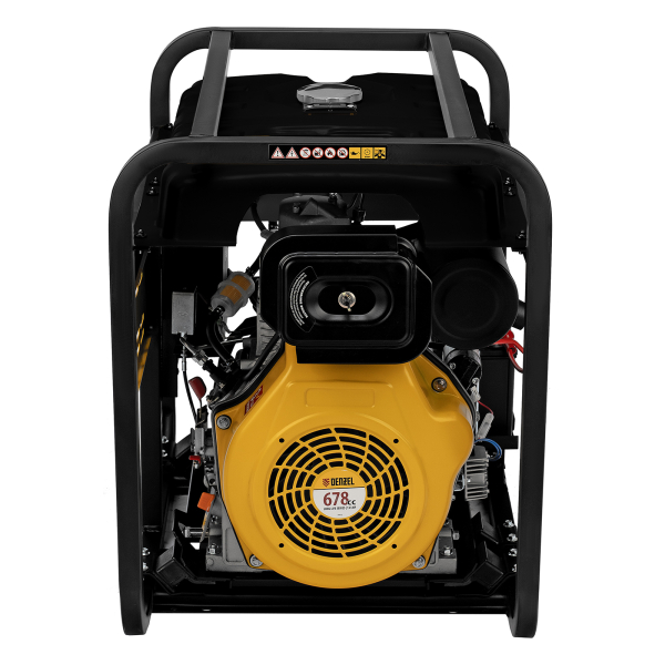 Дизельный генератор DENZEL DES-85E 94415 для гаража фото