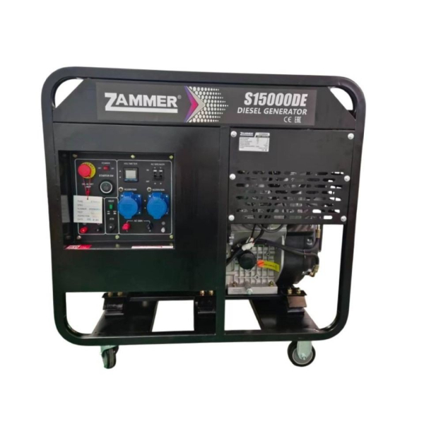Дизельный генератор Zammer S15000DE S15000DE 4-х тактный фото