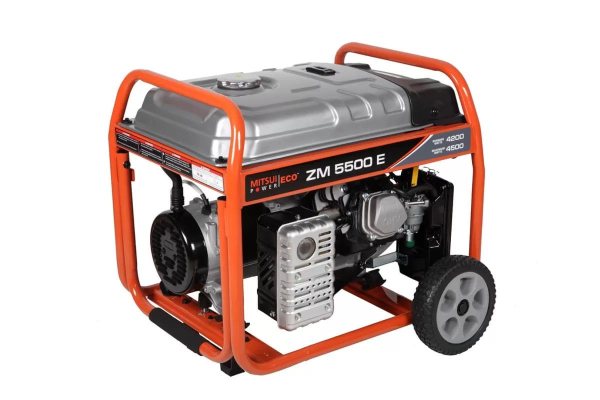 Бензиновый генератор Mitsui ZM 5500 E переносной фото