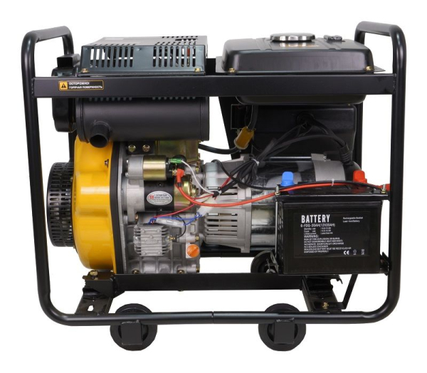 Дизельный генератор Habert H6GF-ME 57181 на колесах фото