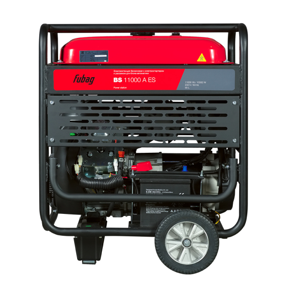 Бензиновый генератор Fubag BS 11000 A ES для гаража фото