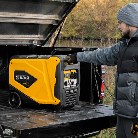 Бензиновый генератор DENZEL GS-3800iSE фото