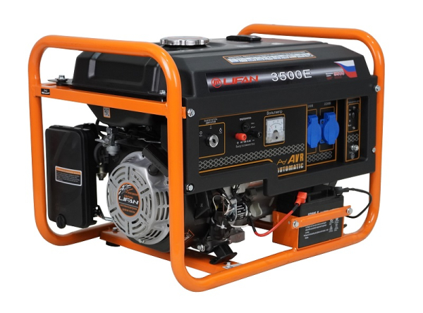 Бензиновый генератор Lifan 3 GF-7 (LF3500E) для дачи фото