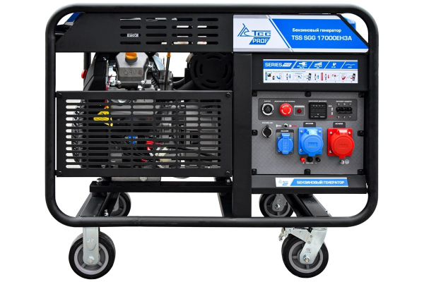 Бензиновый генератор ТСС 190175 SGG 17000EH3A стационарный фото