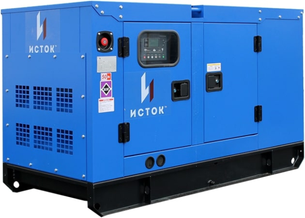 Дизельный генератор Исток АД20С-Т400-РПМ15 в кожухе  стационарный фото
