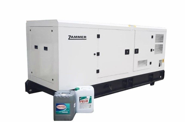 Дизельный генератор Zammer AD-100-Т400 в кожухе с выносным АВР 00002229 4-х тактный фото
