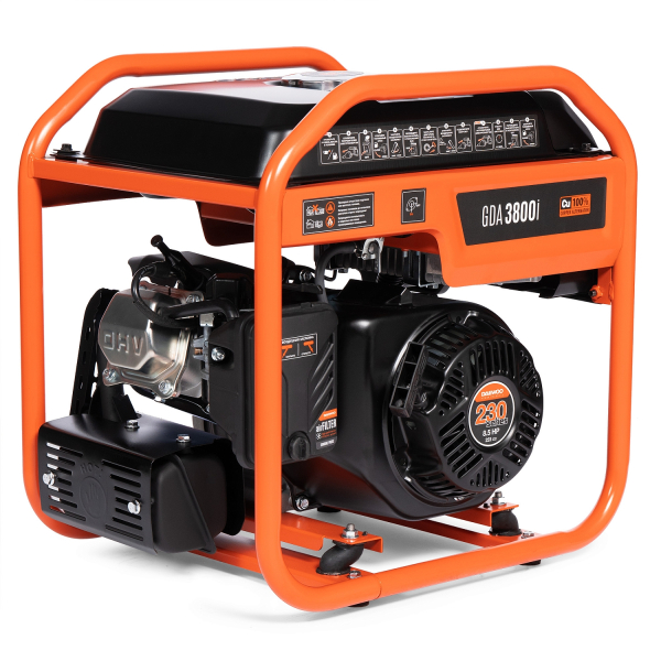 Бензиновый инверторный генератор DAEWOO GDA 3800i портативный фото