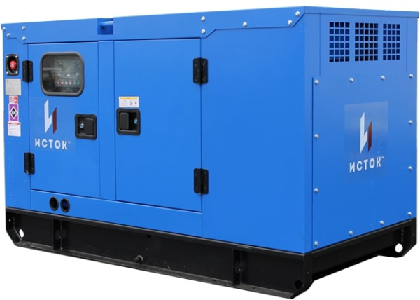 Дизельный генератор Исток АД16С-Т400-РПМ15 в кожухе  стационарный фото