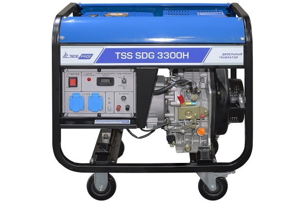 Дизельный генератор ТСС SDG 3300H 100043 стационарный фото
