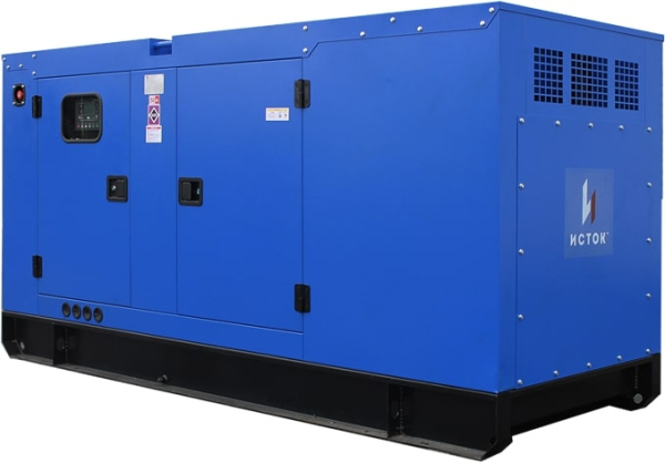 Дизельный генератор Исток АД200С-Т400-РПМ35 в кожухе с АВР  стационарный фото