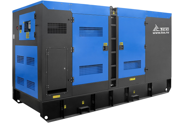 Дизельный генератор ТСС АД-250С-Т400 в шумозащитном кожухе 025290 2-х тактный фото