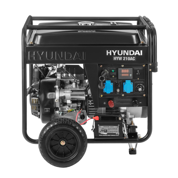 Бензиновый сварочный генератор Hyundai HYW 210AC 2-х тактный фото