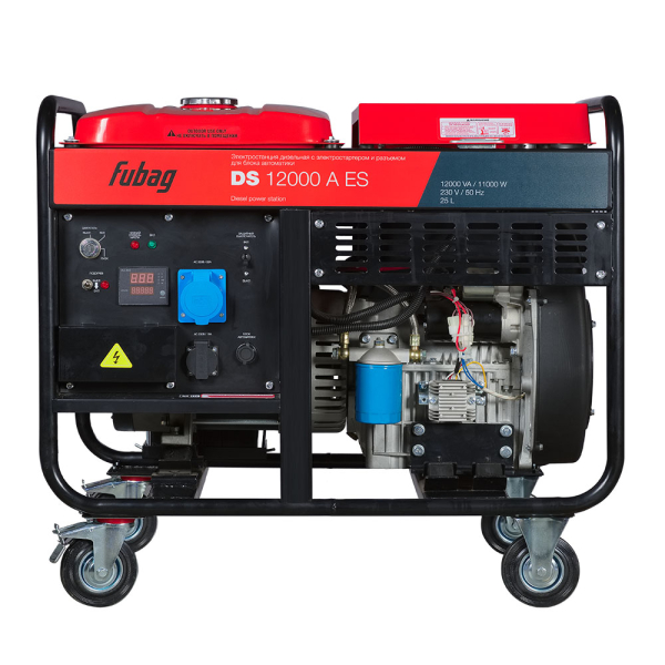 Дизельный генератор Fubag DS 12000 A ES 646225 для гаража фото