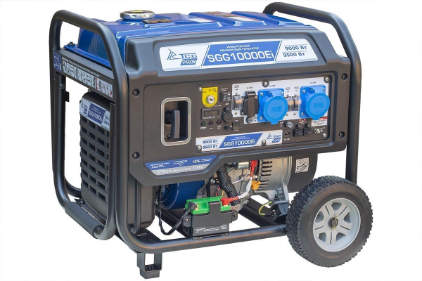 Бензиновый инверторный генератор ТСС SGG 10000Ei с блоком АВР стационарный фото