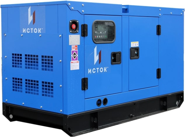 Дизельный генератор Исток АД16С-Т400-РПМ15 в кожухе с АВР  стационарный фото