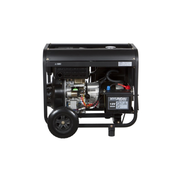 Дизельный генератор Hyundai DHY 8500LE  2-х тактный фото