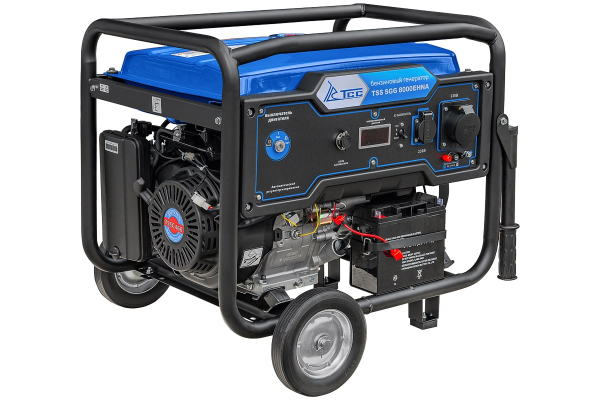 Бензиновый генератор ТСС SGG 8000EHNA стационарный фото