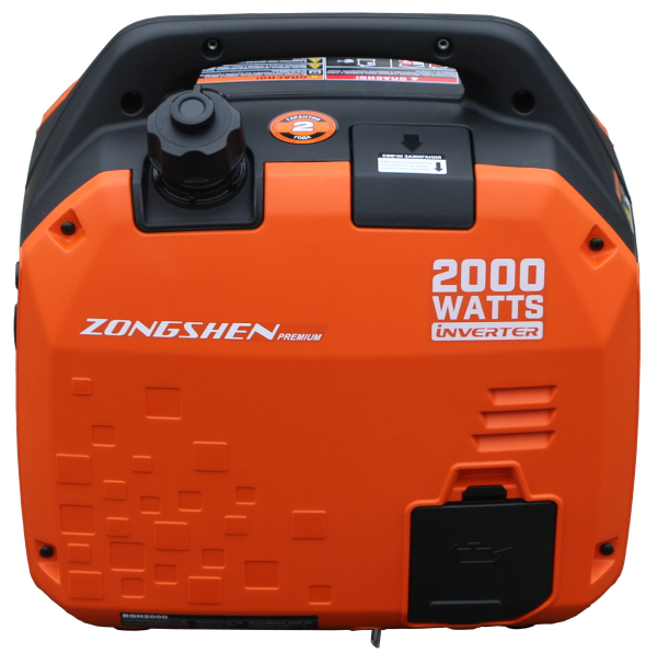 Бензиновый инверторный генератор Zongshen BQH 2000 переносной фото