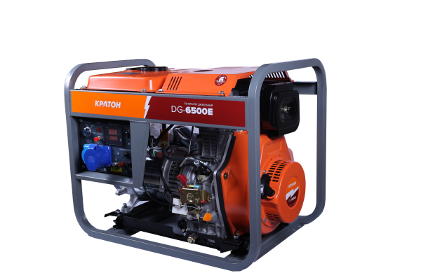 Дизельный генератор КРАТОН DG-6500E 3 08 02 027 для дома фото
