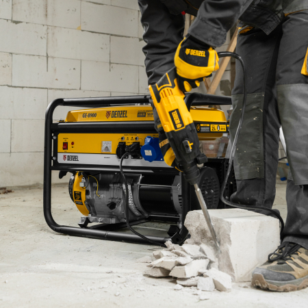 Бензиновый генератор DENZEL GE 8900 фото