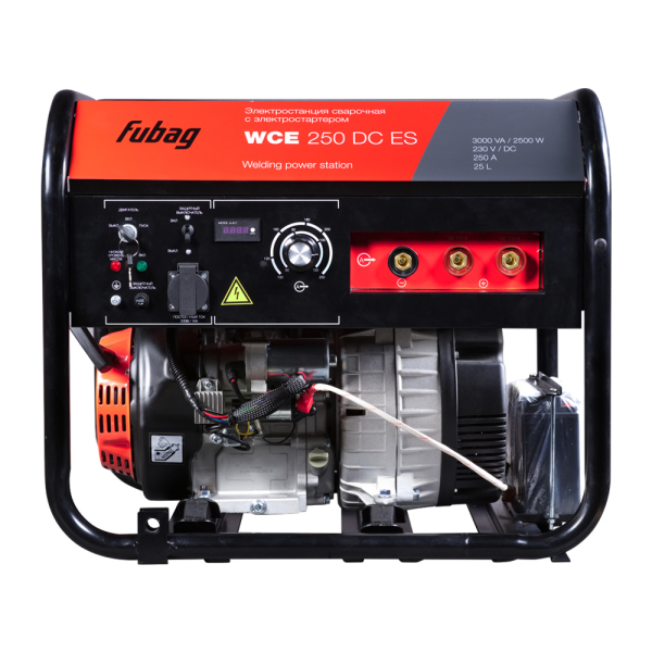 Бензиновый сварочный генератор Fubag WCE 250 DC ES фото