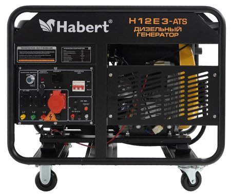 Дизельный генератор Habert H12E3-ATS фото