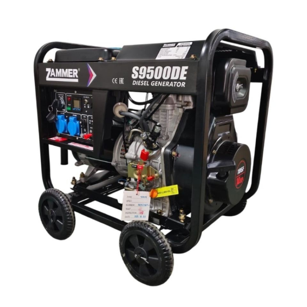 Дизельный генератор Zammer S9500DE S9500DE 2-х тактный фото