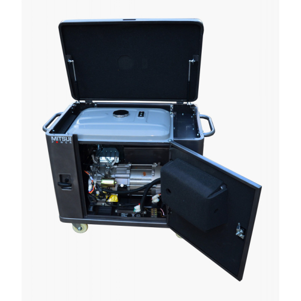 Бензиновый генератор Mitsui ZM 7000 SE переносной фото