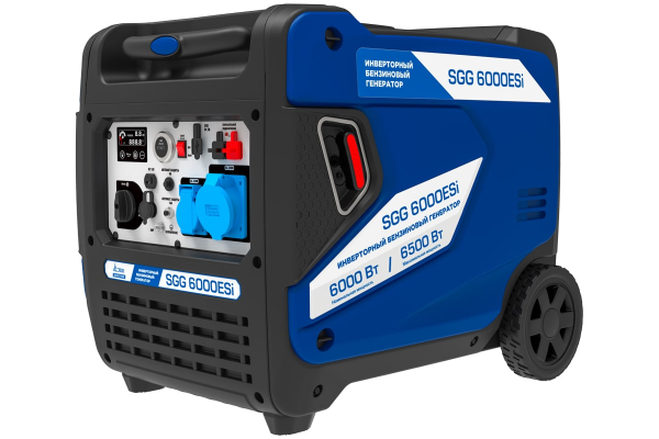 Бензиновый инверторный генератор ТСС SGG 6000ESi бесшумный фото