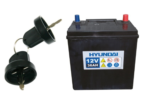 Бензиновый генератор Hyundai HY 12000LE-3 переносной фото