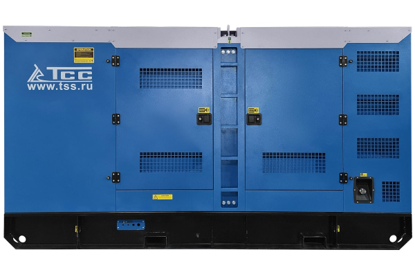 Дизельный генератор ТСС ЭД-200-Т400 в шумозащитном кожухе на прицепе 025269 2-х тактный фото