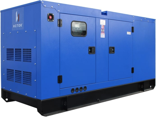 Дизельный генератор Исток АД120С-Т400-РПМ35 в кожухе  стационарный фото