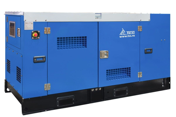 Дизельный генератор ТСС АД-50С-Т400 в шумозащитном кожухе 025375 4-х тактный фото