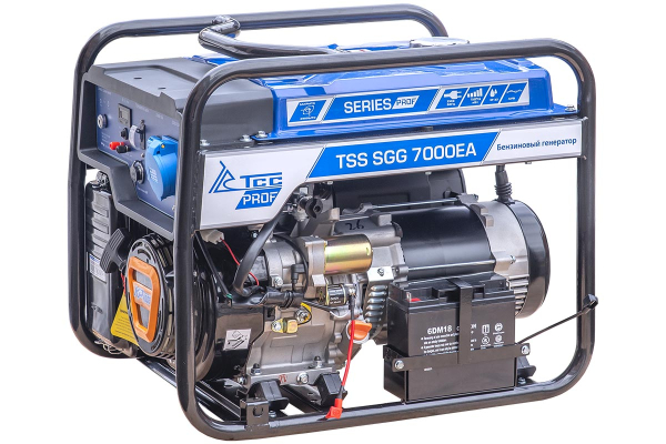 Бензиновый генератор ТСС SGG 7000E3A 030021
 фото