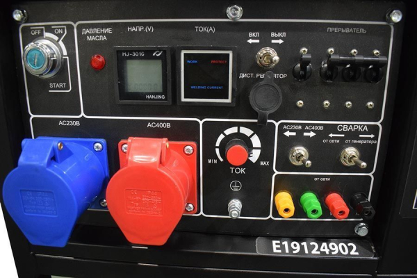 Бензиновый сварочный генератор ТСС GGW 6.0/250ED-R3 стационарный фото