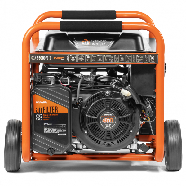 Бензиновый генератор DAEWOO GDA 9500DPE-3 переносной фото