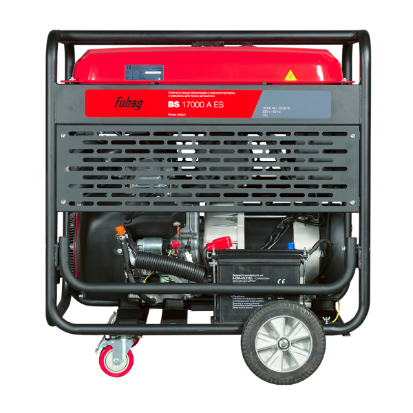 Бензиновый генератор Fubag BS 17000 A ES для гаража фото