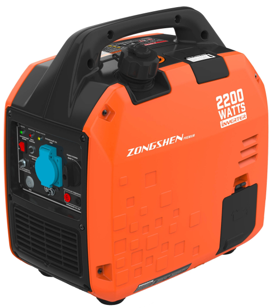Бензиновый инверторный генератор Zongshen BQH 2200 E портативный фото